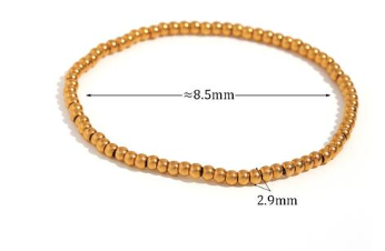 WS-Stainless steel beads